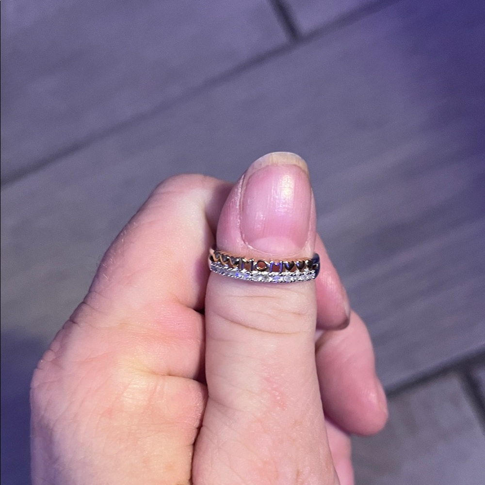 Chic Two-Tone Women's Ring
